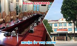 Lắp đặt hệ thống âm thanh Bosch CCS1000D cho phòng họp trực tuyến tại Huyện Ủy Thọ Xuân
